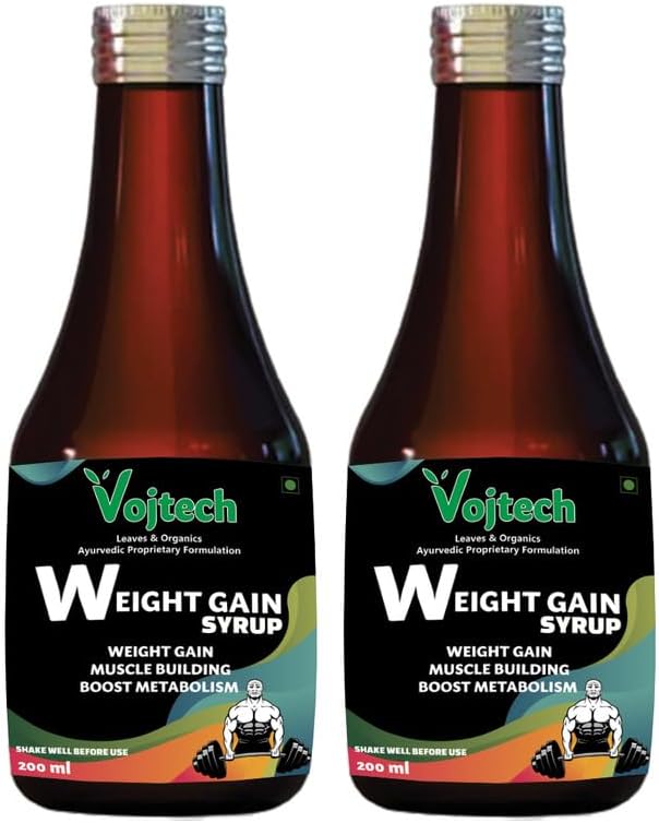 Ayurvedic Weight Gain Juice/Syrup |Build More Muscle Size And Strength, Provides The Power||Supports Healthy/400ml Weight Gain Syrup