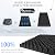 JBER 1 Pack Acoustic Foam Panels, 48" X 24" X 2" Egg Crate Foam Padding Sound Proof Foam Panels for Walls, High Density Fire Resistant & Noise Absorbing Studio Foam for Office, Home, Black