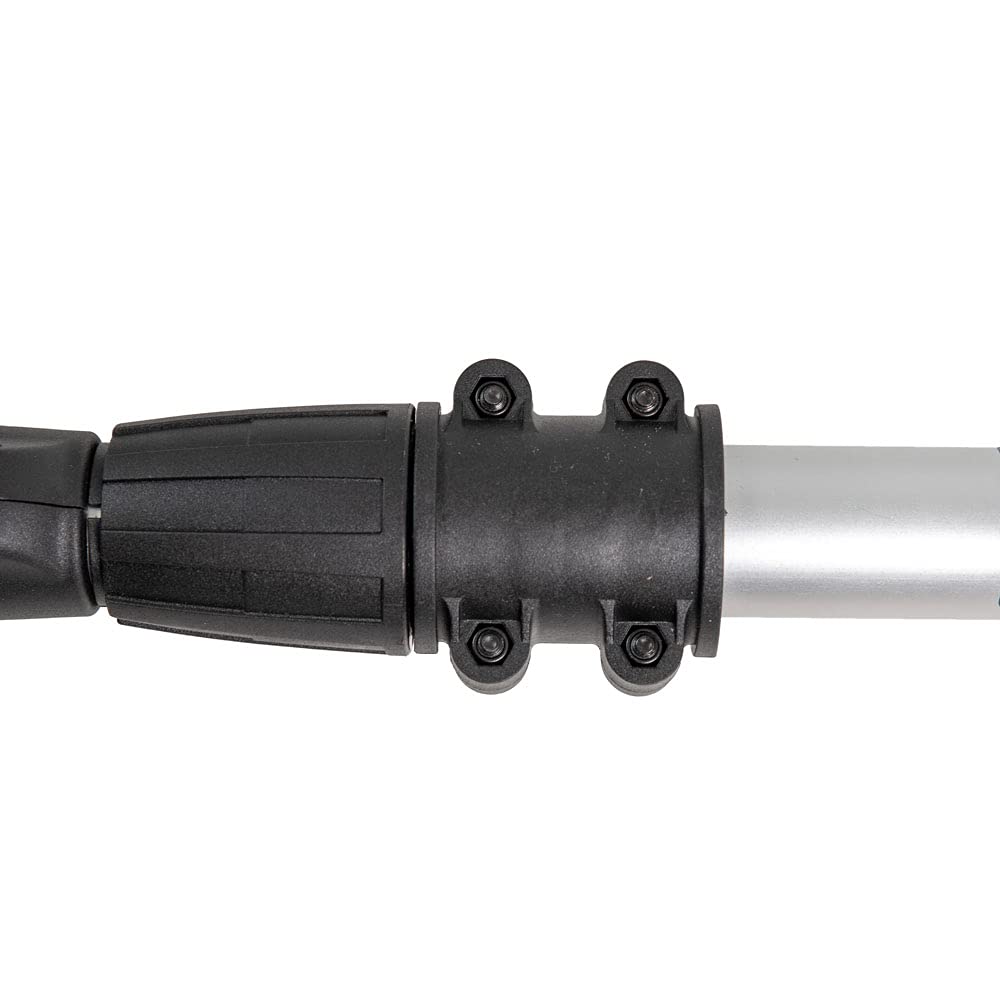 AMC Abbacchiatore e scuotitore elettrico telescopico per olive a batteria 12V 400W fino a 1000 battiti al minuto scuotiolive dal peso ridotto ergonomico e maneggevole comprensivo di cavi con morsetto