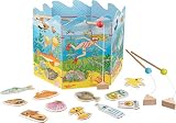cama24com Angelspiel Umwelt mit Peggy Diggledey von goki aus Holz Magnetspiel Meerstiere mit Palandi® Sticker