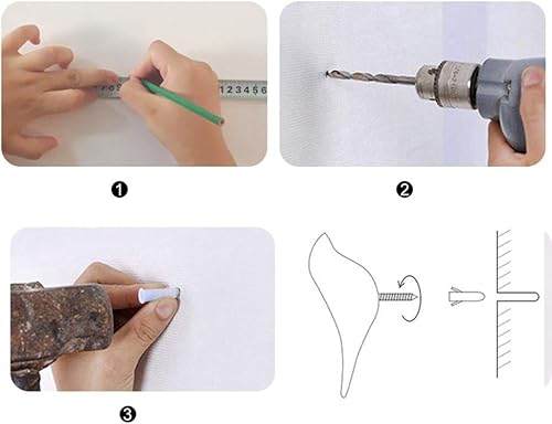 Miniatura 4 de DesignSter Ganchos de resina para abrigos de pájaros, creativos montados en la pared, decoración de arte, sombrero, toallero, colgador, regalo para