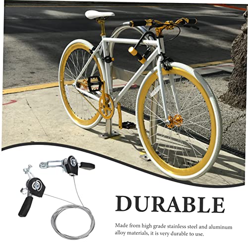 Gafoki 10 Pcs ​​Controller Brake Controller Metal Joycon Bicycle Gear Shifter Brake Lever Shifter Friction Shifter Metal Shifter For Bike Bike Derailleur Bike Supplies Derailleur #TOP2