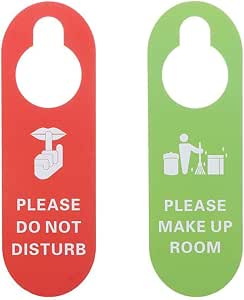 Cartello 'Do Not Disturb' 14x14 Cm In Plastica Con Ventosa - Giallo Minimal, Per Auto, Ufficio, Casa, Hotel - 2
