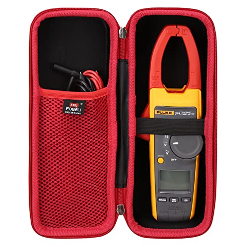 FBLFOBELI Hard Case for Fluke 376/374/375FC/Milwaukee 2235-20 Clamp Meter