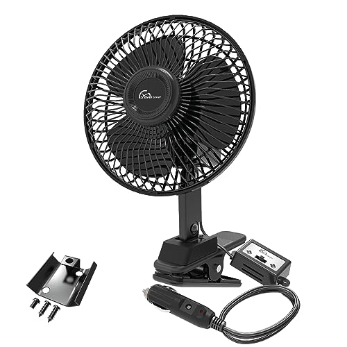 Travel Time Ventilador oscilante de 12 V