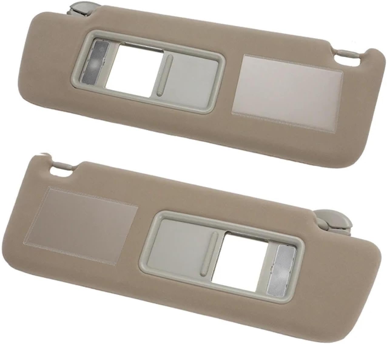 Car Sun Visor for Toyota Land Cruiser J12 Prado LC 2002-2008 2009 Sunvisor Shade Gray Beige Left Right Driver Passenger Side Beige1Set
