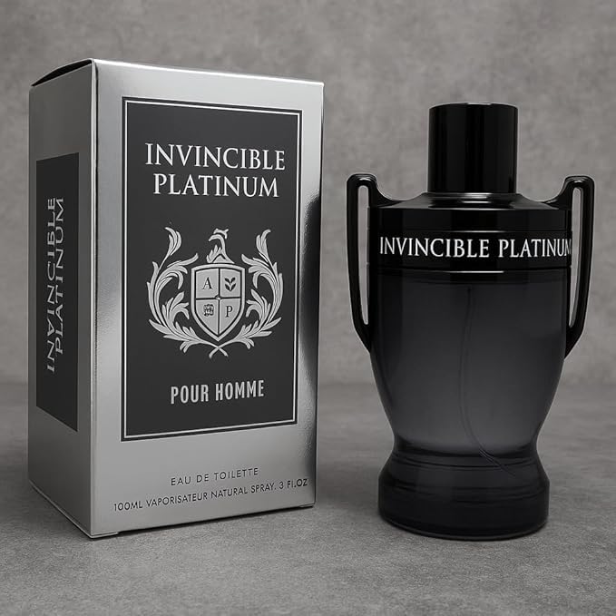 Miniatura 4 de INVINCIBLE PLATINUM Colonia para hombre Eau de Toilette Fragancia 3.4oz3.4 fl oz, spray natural, larga duración