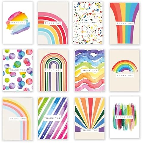 Giftinghouse 12 Eco-Friendly Thank You Cards Cover