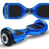 LongtimeUSA 6.5' Flashing Wheels Rechargeable Battery Self Balancing Scooter Electric Hoverboard for...