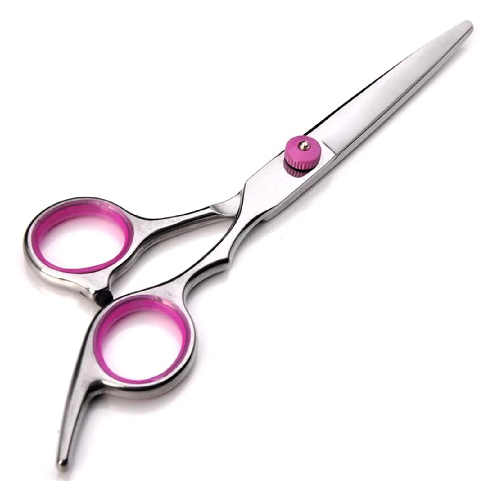 Ciseaux de coiffure 6 pouces roses pour la coupe de cheveux à la maison