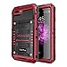 Seacosmo Waterproof Case for iPhone 7 Plus, Full Body Protective Shell with Built-in Screen Protector Military Grade Rugged Heavy Duty Case Cover for iPhone 8 Plus/iPhone 7+, Red