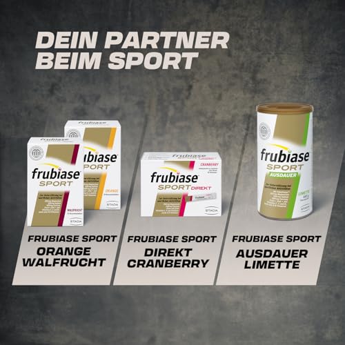 frubiase SPORT Orange - Isotonisches Sportgetränk - Elektrolyte, hochdosierte Mineralstoffe, Multivitamine, Spurenelemente- zur Unterstützung der Leistungsfähigkeit & Regeneration-20 Brausetabletten