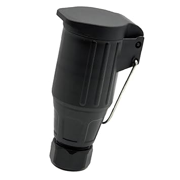 IVELECT 12V 13Pin Trailer Plug Socket Connector Adapter for Caravan Tow Trunk Light