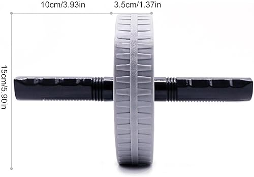 Miniatura 6 de Rueda de entrenamiento central  Rodillo de abdominales de rebote automático, entrenador de fuerza abdominal antideslizante  Herramientas de fitness