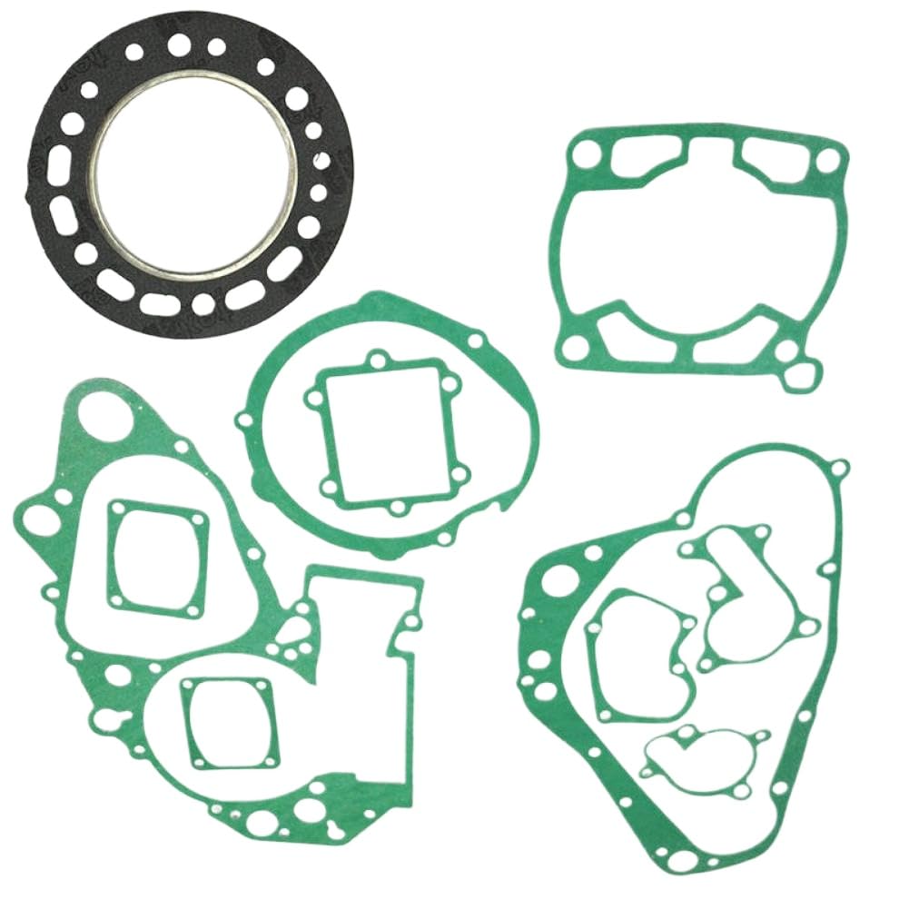 Motorcycle Crankcase Magneto Clutch Covers Cylinder Gasket Kit Set Compatible with RMX250 RMX 250 RMX250 1989-1996 RM250 1989-1992