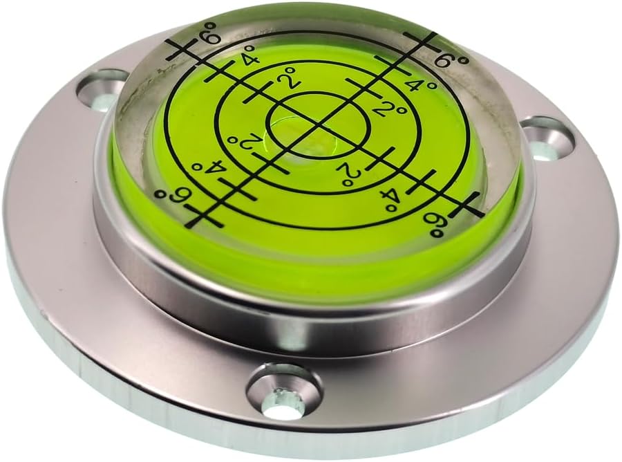 Aluminium Alloy Universal Level, 50MM Magnetic Bubble Level, Clear Liquid, 32' Sensitivity, Aluminium Base, Traditional Style