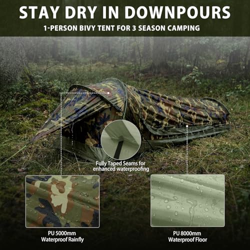 GEERTOP Ultralight 1 Person Bivy Tent