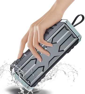 comiso Bluetooth Speaker 5.3, IPX7 Waterproof Portable Bluetooth Speaker Bluetooth Wireless with 20W Stereo Sound, 24H Playtime, Small Speakers with Deep Bass for Home, Outdoor, B…