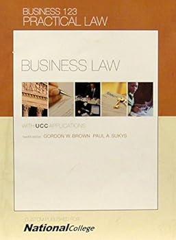 Paperback Practical Law Business 123 with UCC Apllications Custom for National College Book