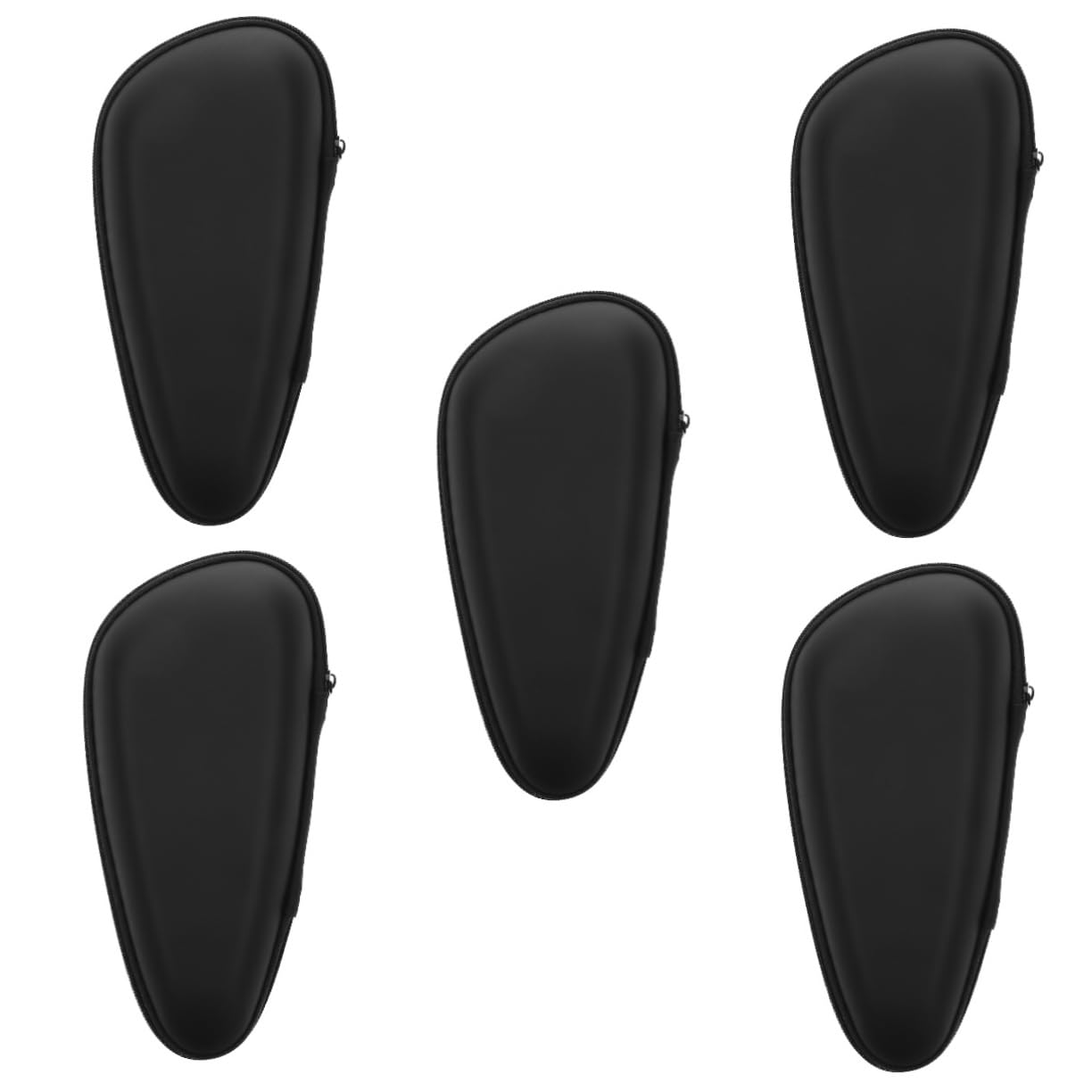 Baluue 5pezzi Custodia Protettiva Per Rasoio Da Viaggio Hard Case Con Chiusura Cerniera Organizzatore Per Rasoio e Accessori Per Viaggi e Usi Quotidiani