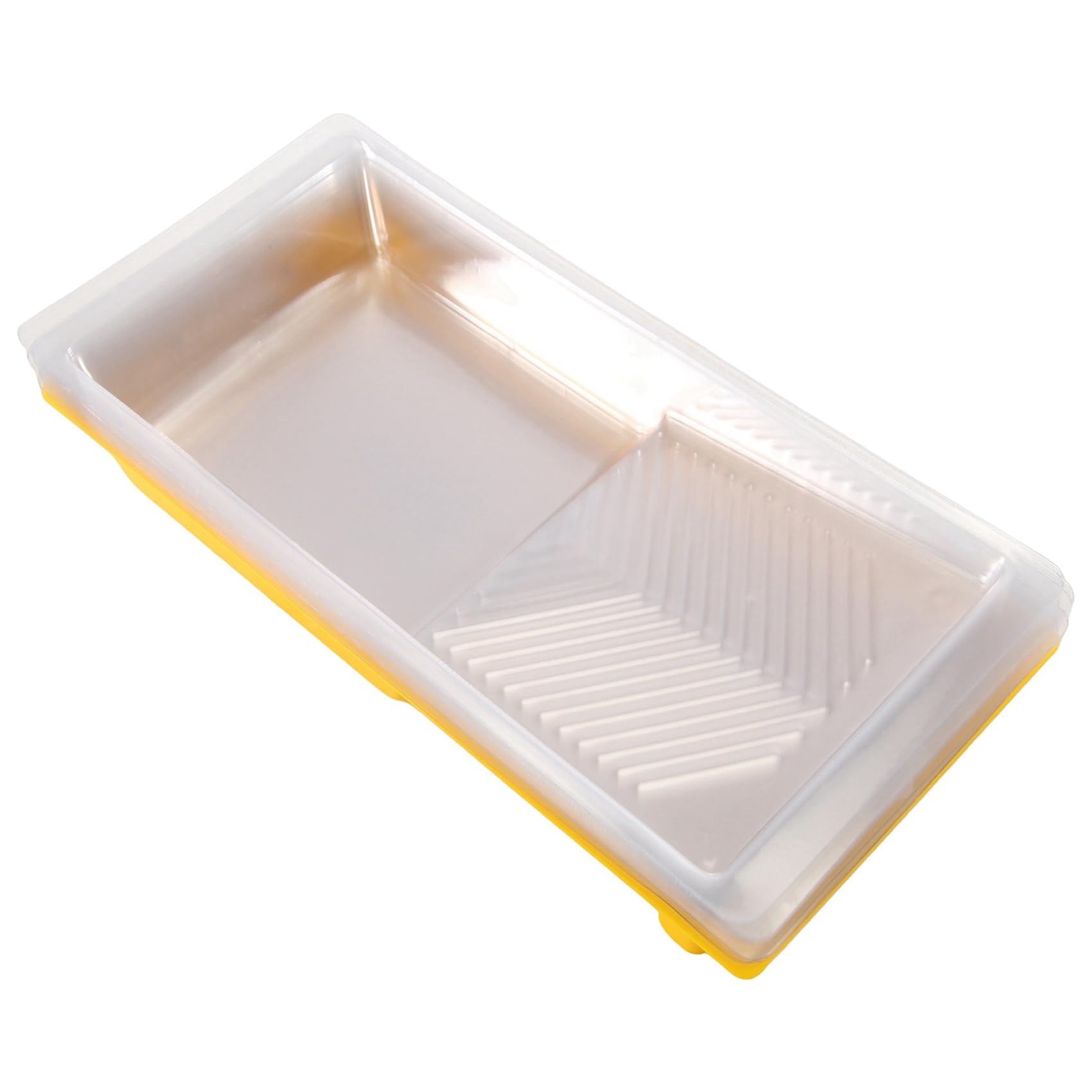 Ensembles de Plateaux à Rouleaux de Peinture de 4 Pouces, Doublures de Bacs à Peinture Jetables avec Poignée à Rouleau pour la Décoration Intérieure, Paquet de 22