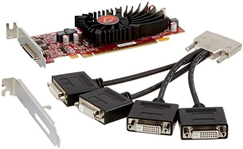 VisionTek Radeon 5570 SFF 1GB DDR3 4M VHDCI DVI (4x DVI-D) Graphics Card - 900345
