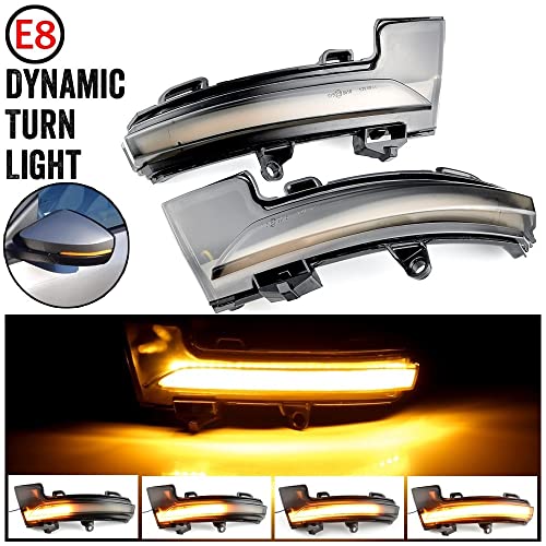 Intermitentes dinámicos para Skoda Octavia Mk3 espejo retrovisor luz sequential 2013-2019 7