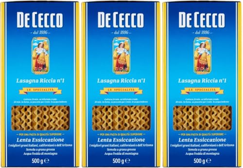 DE CECCO(fBE`FR) No.1U[j 500g fB`FR AHi C^AY (×3Zbg)