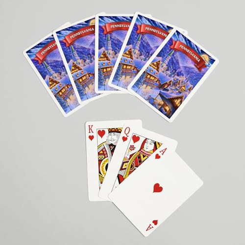 Lantern Press Pennsylvania, Baraja de Poker 52 Cartas miniatura 7