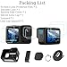 PCTC Silicone Sleeve Case for GoPro Hero 13 Black, 6Packs Screen Protector & Accessories Kit