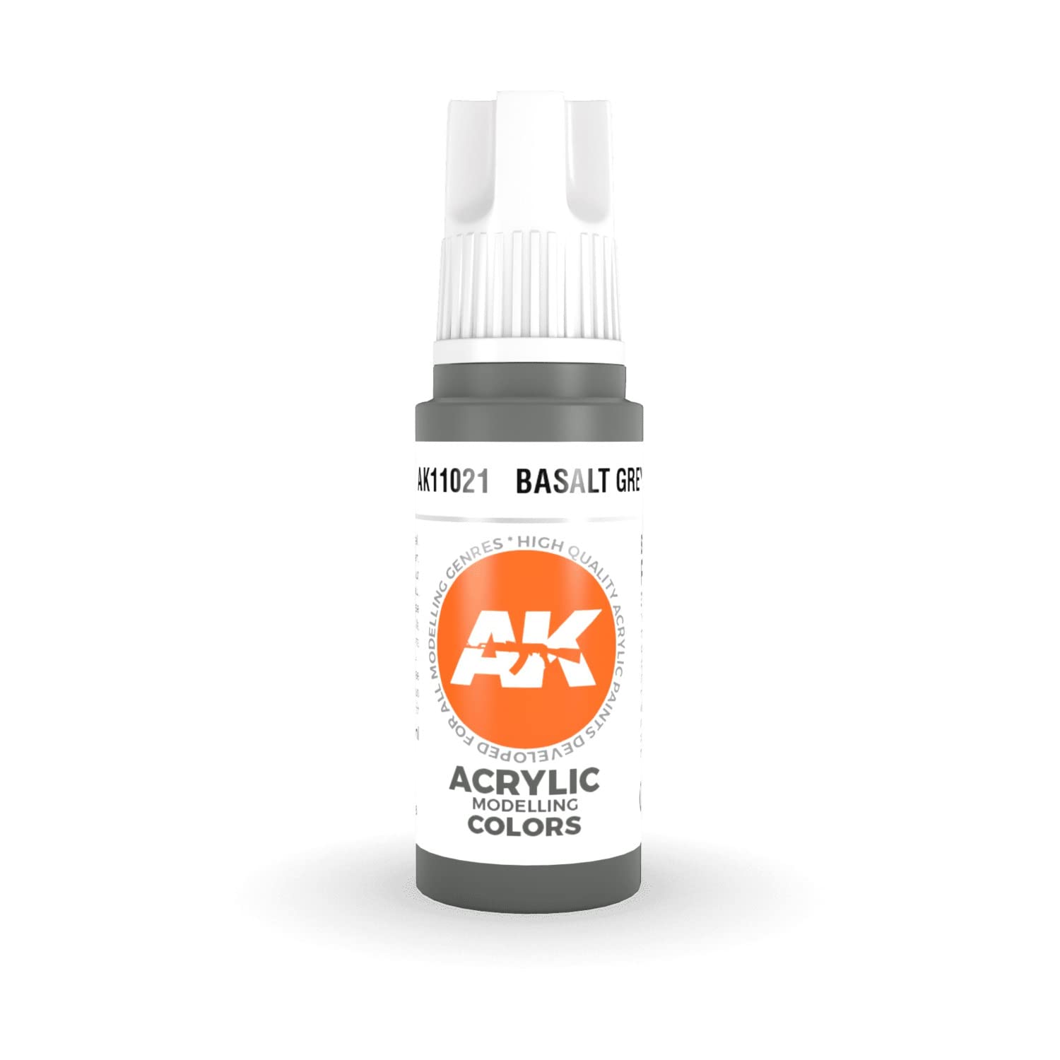 AK Interactive3rd Gen Acrylic Basalt Grey 17ml