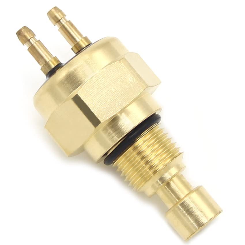 Water Temp Temperature Sensor, Radiator Fan Thermo Switch Compatible with for Kawasaki 27010-1202 27010-1317, for Kawasaki KAF620C Mule 2500 1994-2000 for Kawasaki KAF620 Mule 3000/3010 4X4