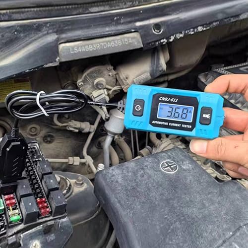 Probador de relé de automóvil con pantalla LCD para reparar caídas de tensión 20A 48V 2