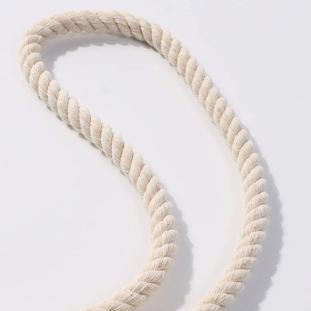 Fermatende in Corda Boho, fermatende Decorativi Intrecciati, Decorazioni per la casa e la Stanza, 1 Pezzo in macramè.