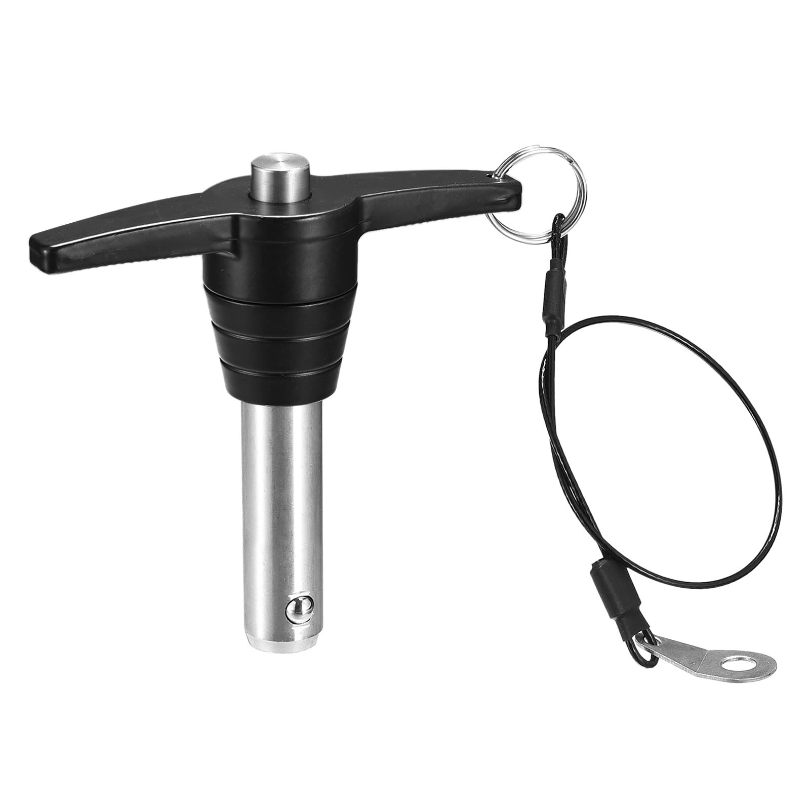 QUARKZMAN Federdruckstift Set M10 - Edelstahl Indexstifte Mit Zugring