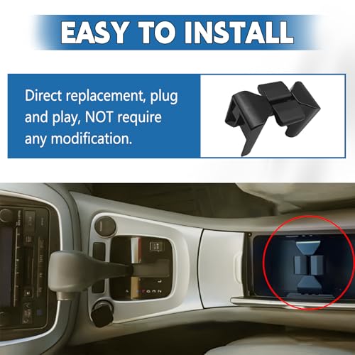 Divisor para portavasos compatible con Toyota Highlander 2002-2007 miniatura 5