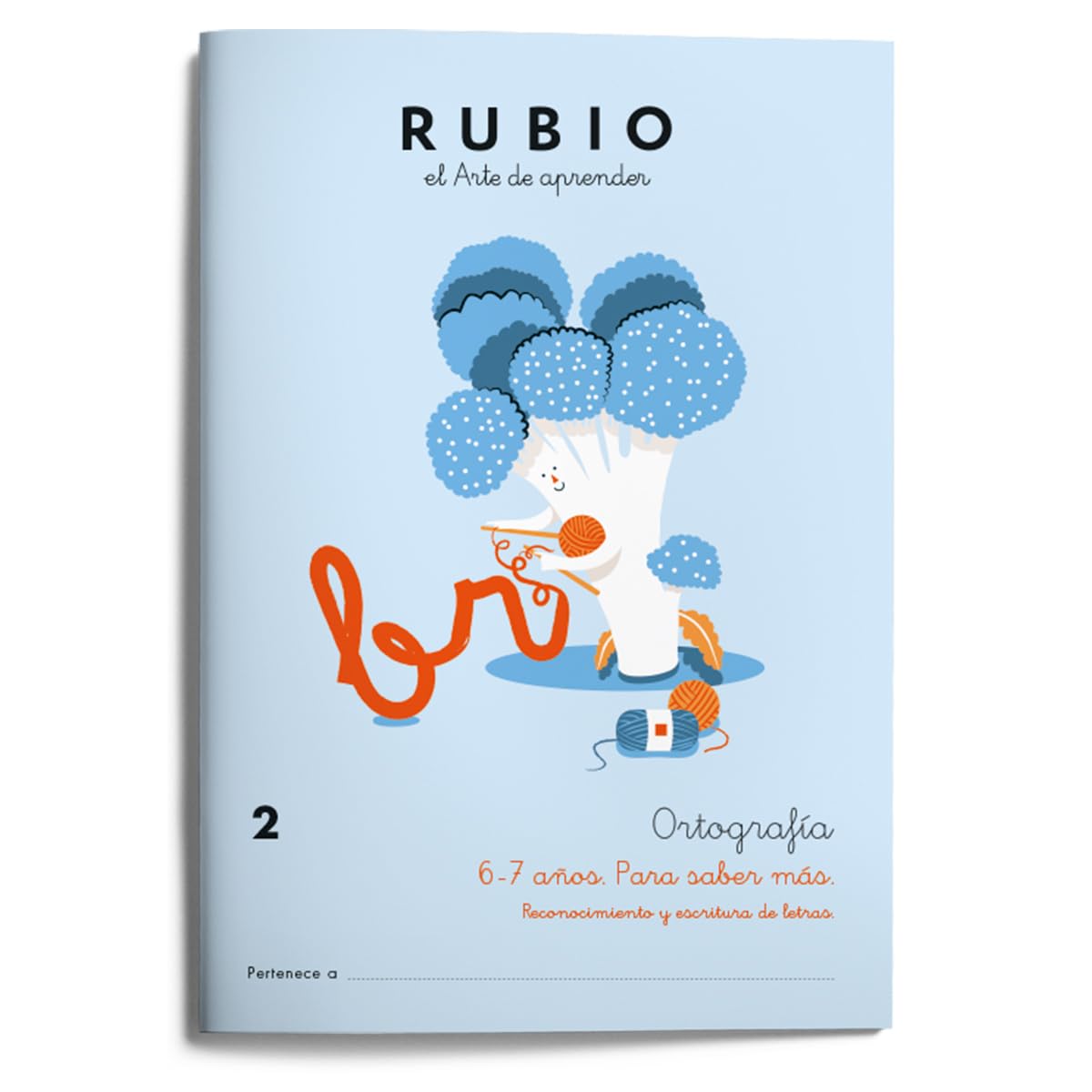Ortografía 2 RUBIO - 6-7 años para saber más. Ejercicios de ortografía para1º y 2º Primaria | 9788417427146