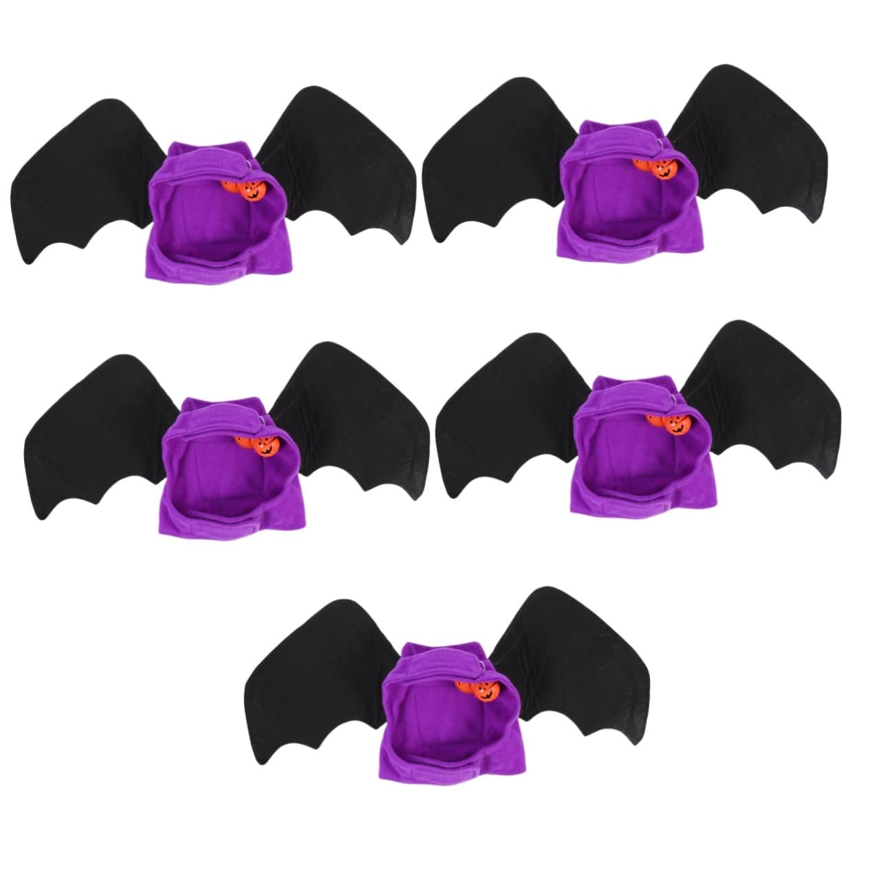 YARNOW 5 Pz Vestiti per la Pipistrello costumi halloween costume halloween costume da gatto diavolo da pipistrello per cani da compagnia arredamento da o cane