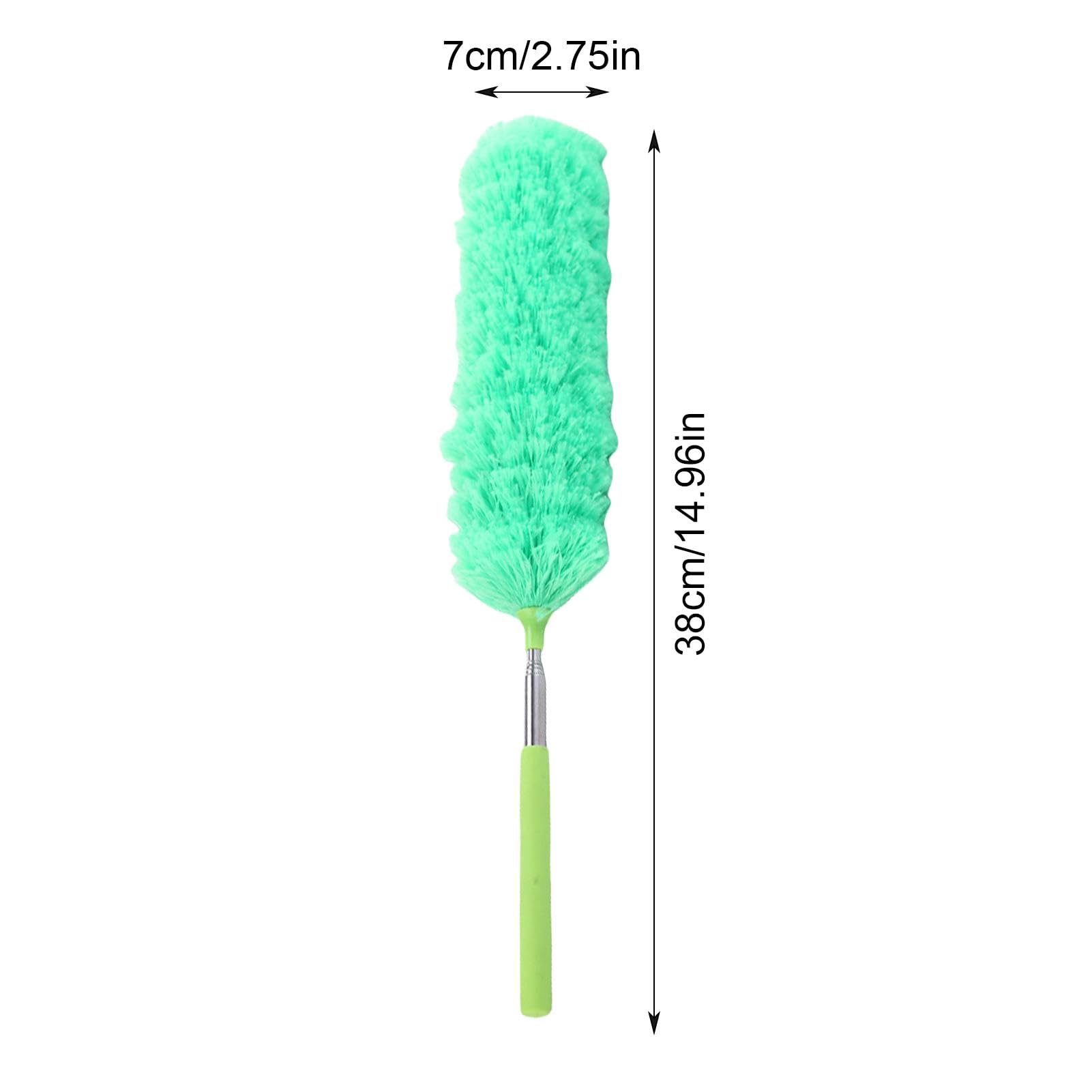 Telescopic Duster - Extendable Cobweb Duster | Microfiber Dusters for Cleaning | Microfiber Duster | Dusting Brush with Telescoping Poles Dust Brush Cleaner for Home Car Furniture Cobweb