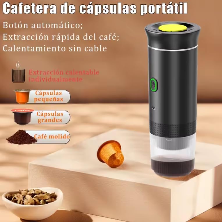 Hibrew Draagbaar 3-in-1 Koffiezetapparaat Met Opbergkoffer H4