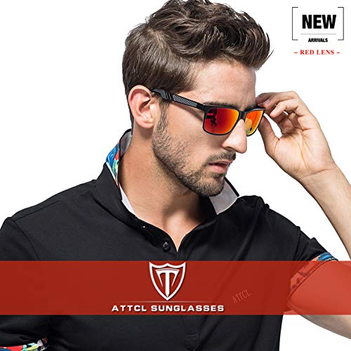 ATTCL Men's Driving Polarized Sunglasses For Men,Lightweight Al-Mg Metal Frame,UV400 Protection2
