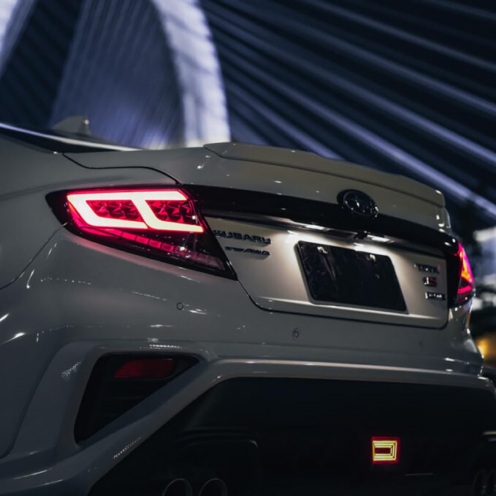 スバル WRX クリアワールド　LED CTF-11（クリアレンズ/赤バー） ◇即納！◇流れるウインカー仕様！◇スバルWRX S4 VBH対応 フル