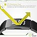 IQShield Matte Screen Protector Compatible with Fitbit Inspire HR (Fitbit Inspire)(6-Pack) Anti-Glare Anti-Bubble TPU Film