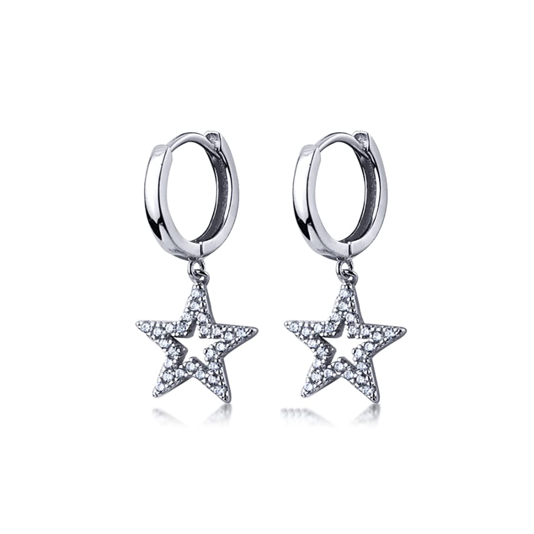 Orecchino a farfallina in Argento 925 - Stella Marina diametro 1.6 cm