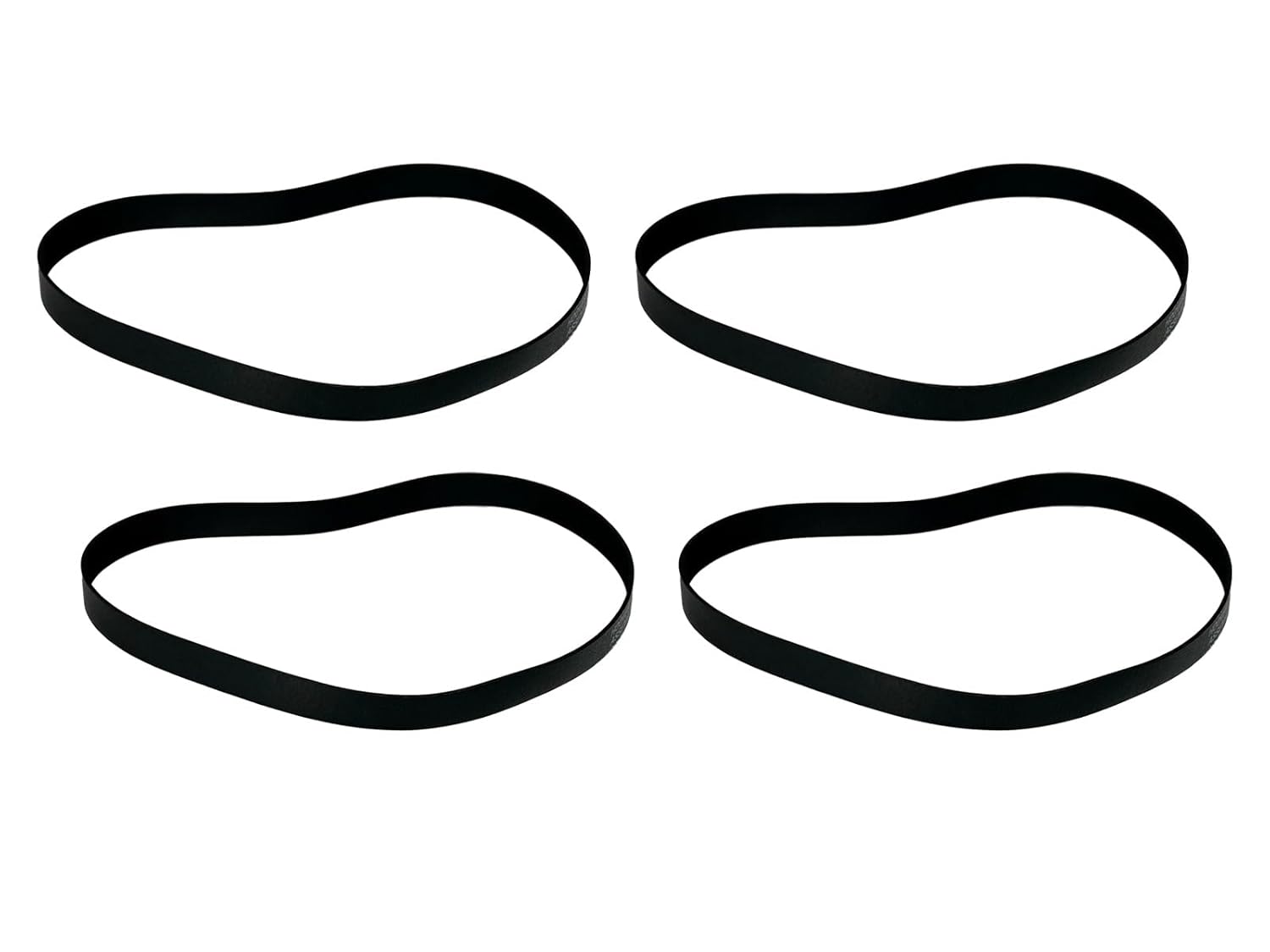 4-Pack Replacement Vacuum Belt Compatible with Hoover T Series Vacuum Belt 562289001, AH20065,Style 65