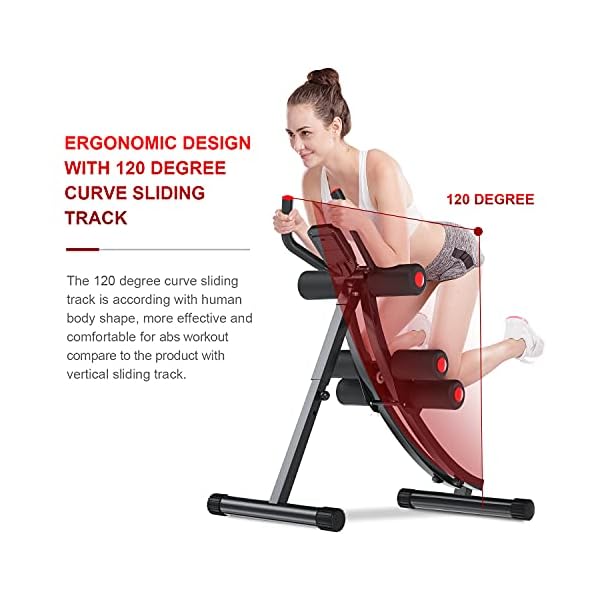 KESHWELL-Ab-MachineAbs-Workout-Equipment-for-Home-GymWhole-Body-Workout-Waist-Trainer-for-WomenMenAdjustable-Abdominal-CruncherFoldable-Core-Abs-Exercise-Machine-with-Resistance-BandsLCD-Display KESHWELL Ab Machine,Abs Workout Equipment for Home Gym,Whole Body Workout Waist Trainer for Women&Men,Adjustable Abdominal Cruncher,Foldable Core Abs Exercise Machine with Resistance Bands&LCD Display