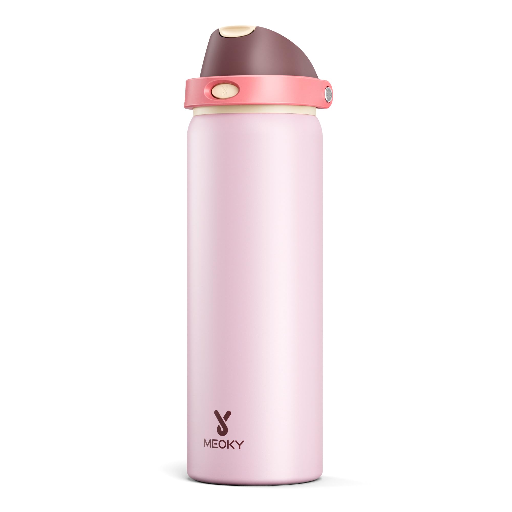 Meoky 32 oz Insulated Stainless Steel Water Bottle for Sports