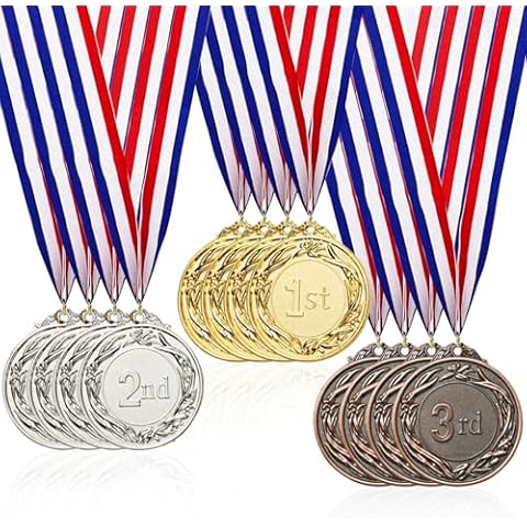 Omevett 12 Pcs Sports Day Medals Cover