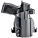 Concealment Express OWB Paddle KYDEX Gun Holster: fits Glock 48 - Custom Fit - US Made - Outside Waistband - Adj. Cant & Retention