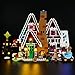 Price comparison product image LODIY LED Light Kit for Lego 10267 Gingerbread House - Lights Set Compatible with Lego 10267 (Not Include Lego Model)